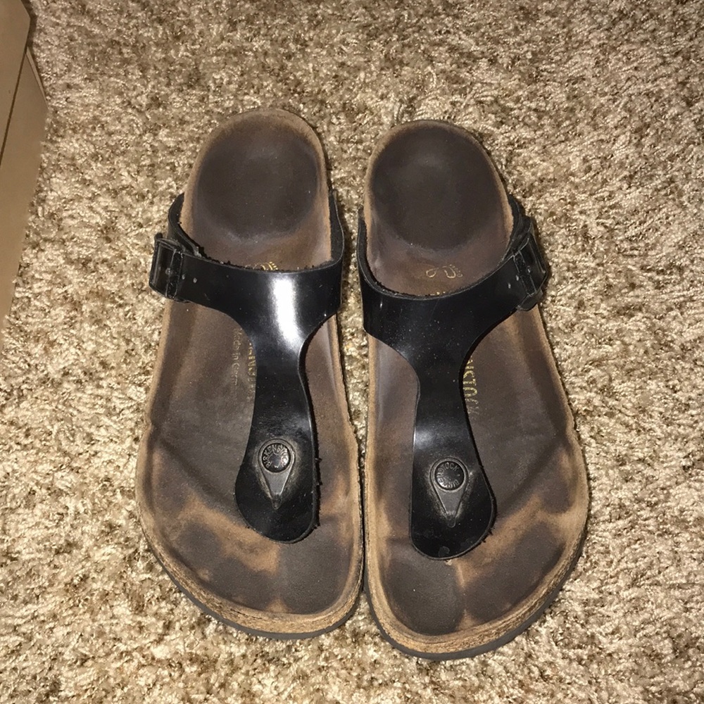 Black Birkenstocks